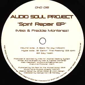 AUDIO SOUL PROJECT / SPIRIT REPAIR EP