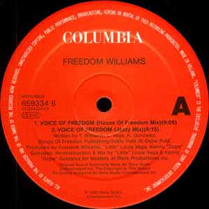 FREEDOM WILLIAMS / VOICE OF FREEDOM