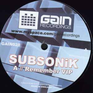 SUBSONIK / REMEMBER VIP