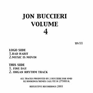 JON BUCCIERI / VOLUME 4