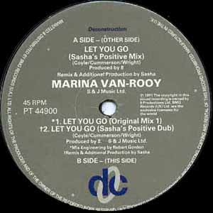 MARINA VAN-ROOY / LET YOU GO